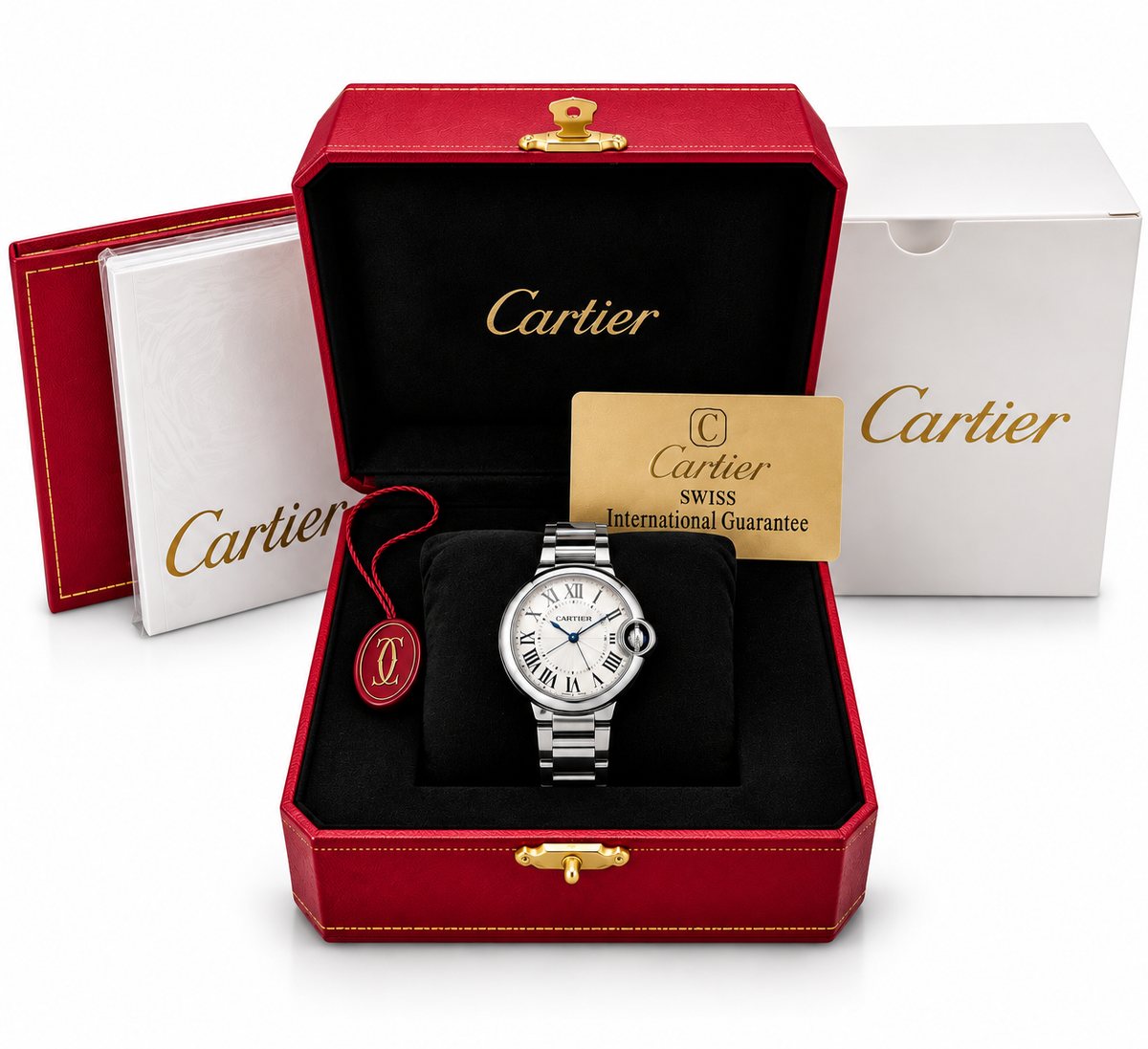 Cartier Ballon Bleu Silver Watch