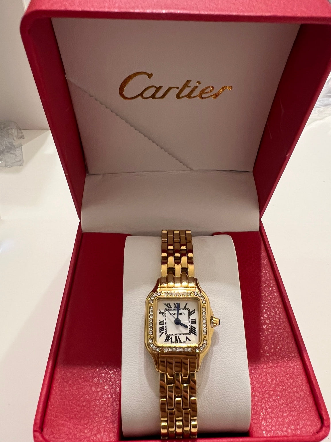 Cartier Panthère Gold Diamond Watch