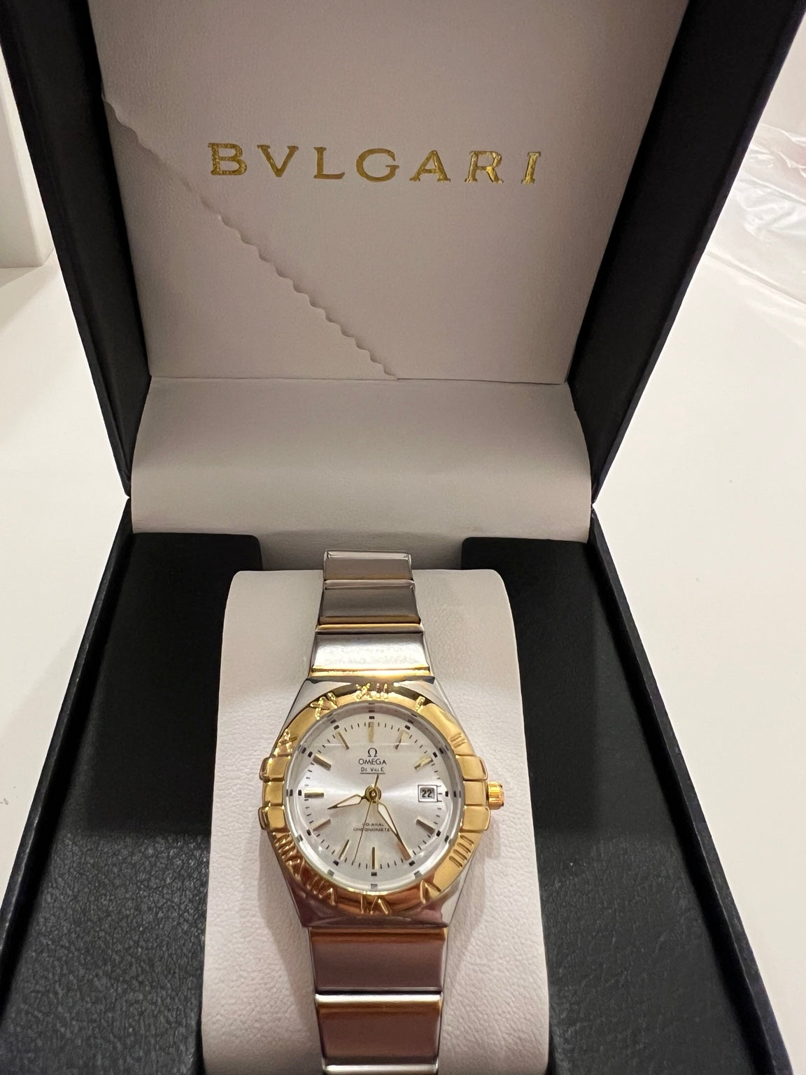 Omega Constellation Two-Tone Watch
