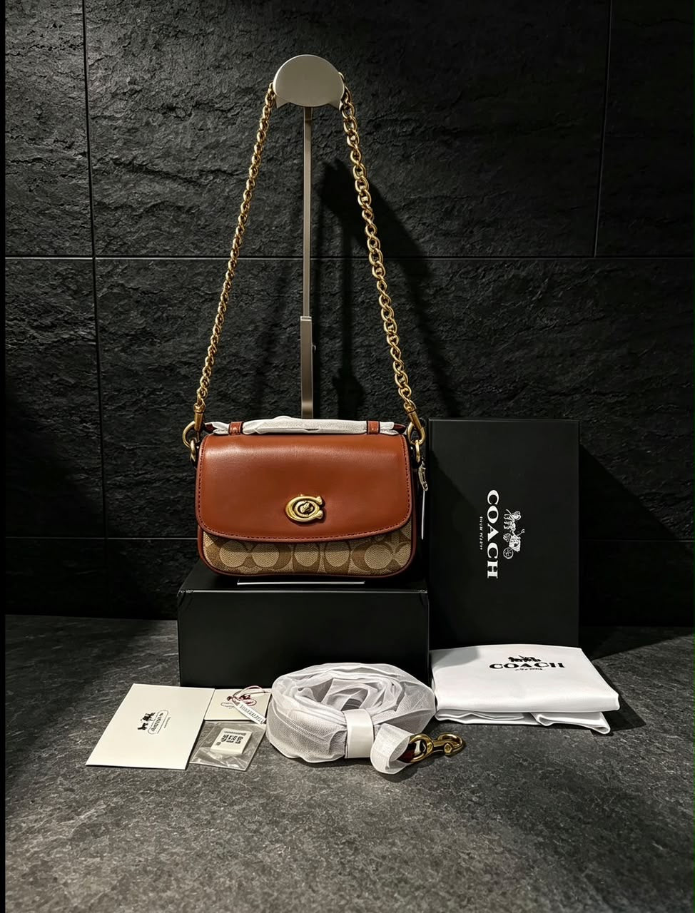 COACH Tabby Shoulder Bag 20 – Brown Signature