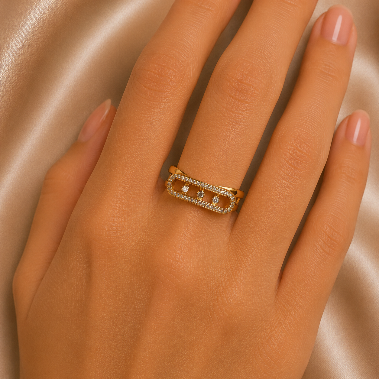 Lumi Link Ring free size