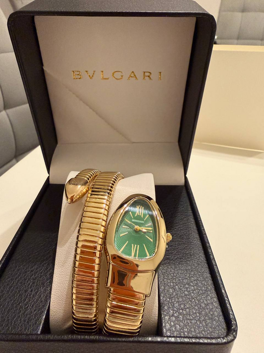 Bvlgari Serpenti Tubogas Silver & Gold Women's Watch