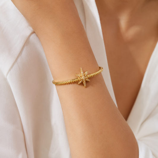 Nova Gold Radiance Bangle