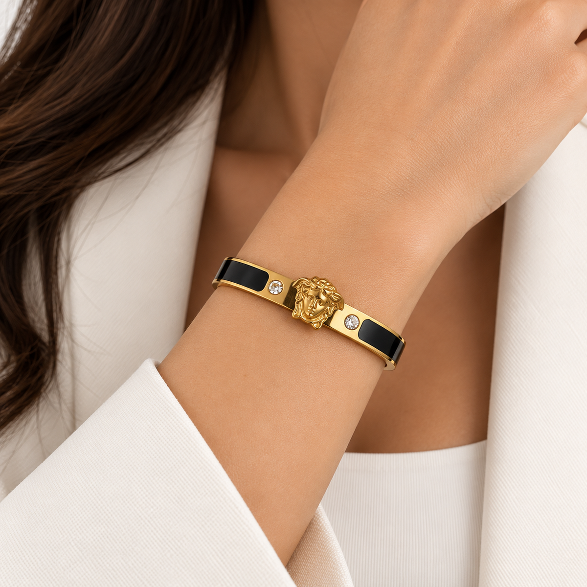 Black Medallion Gold