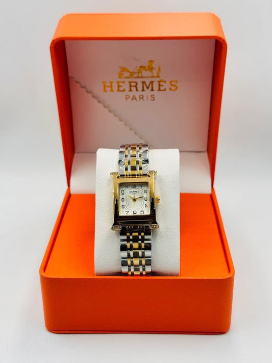 Hermès Two-Tone Classic Watch