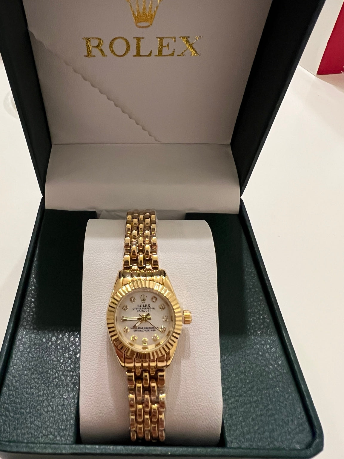 Rolex Lady-Datejust Gold Watch