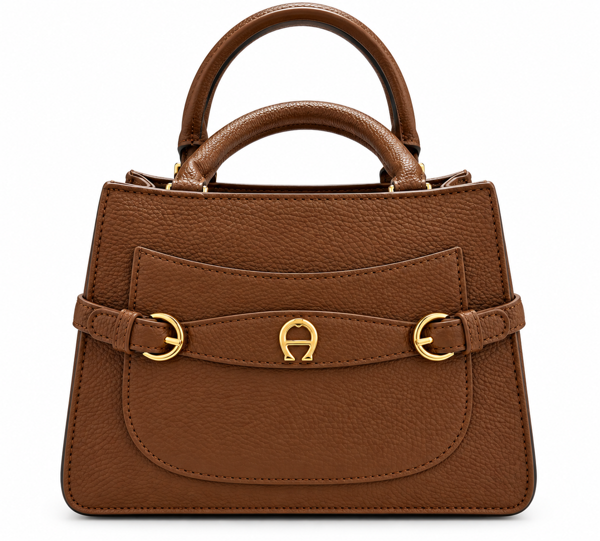 Aigner Brown Top Handle Bag