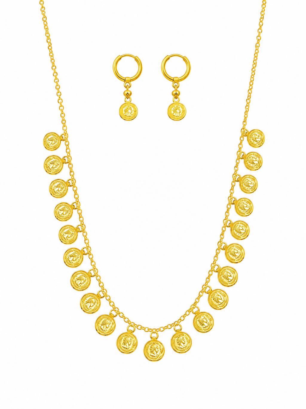 Floral Crystal Jewelry Set