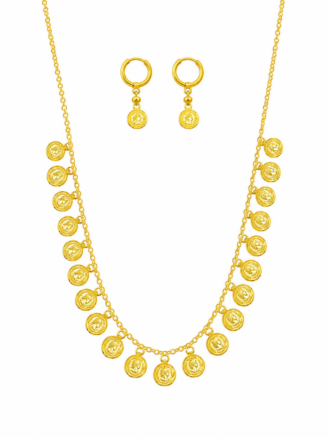 Floral Crystal Jewelry Set