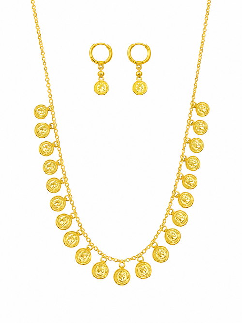 Floral Crystal Jewelry Set