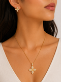 Coin Charm Jewelry Set