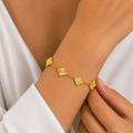 Clover Gold Bracelet – Timeless Elegance Edition