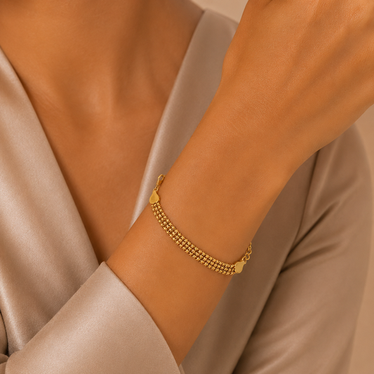 Golden Mesh Luxe Bracelet
