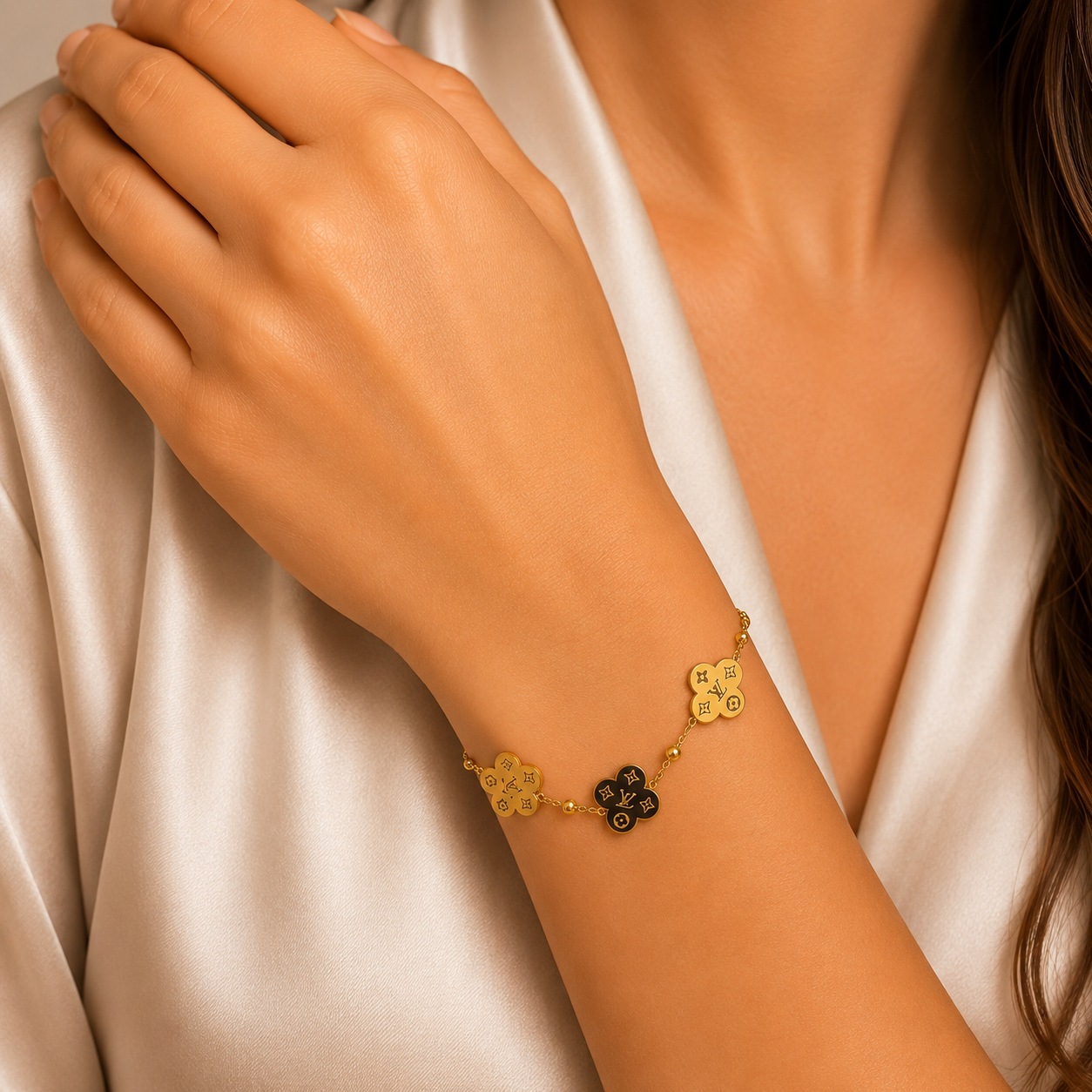 Monogram Clover Bracelet