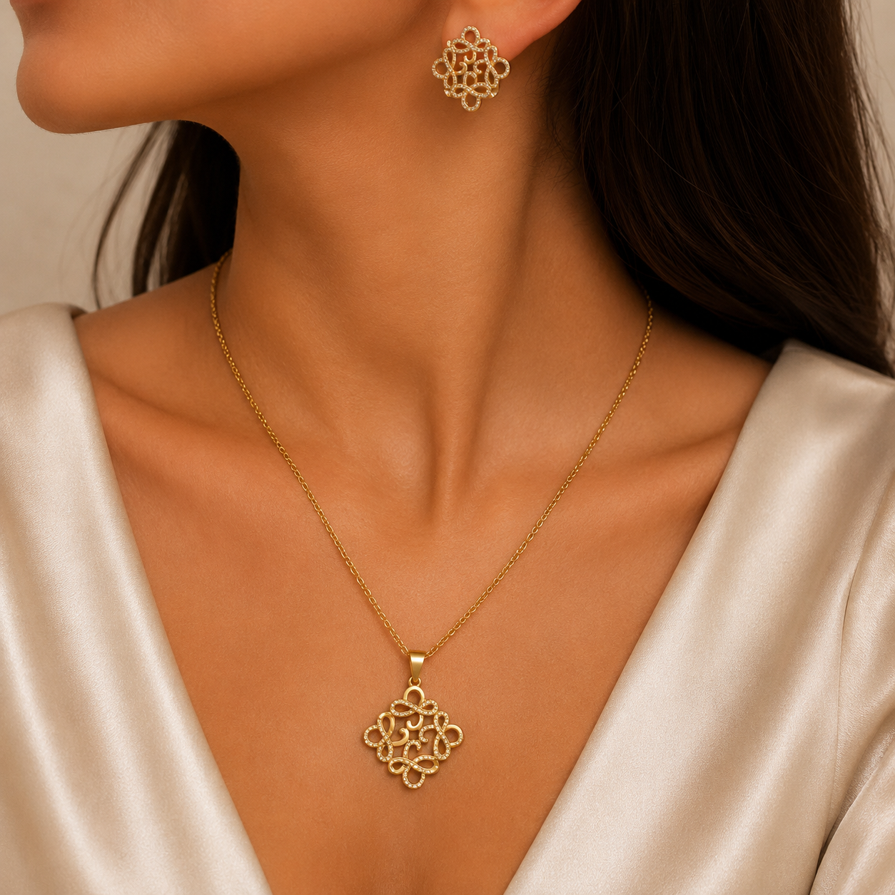 Royal Arabesque Jewelry Set