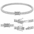Silver Tennis Bracelet