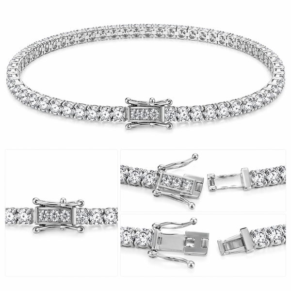 Silver Tennis Bracelet
