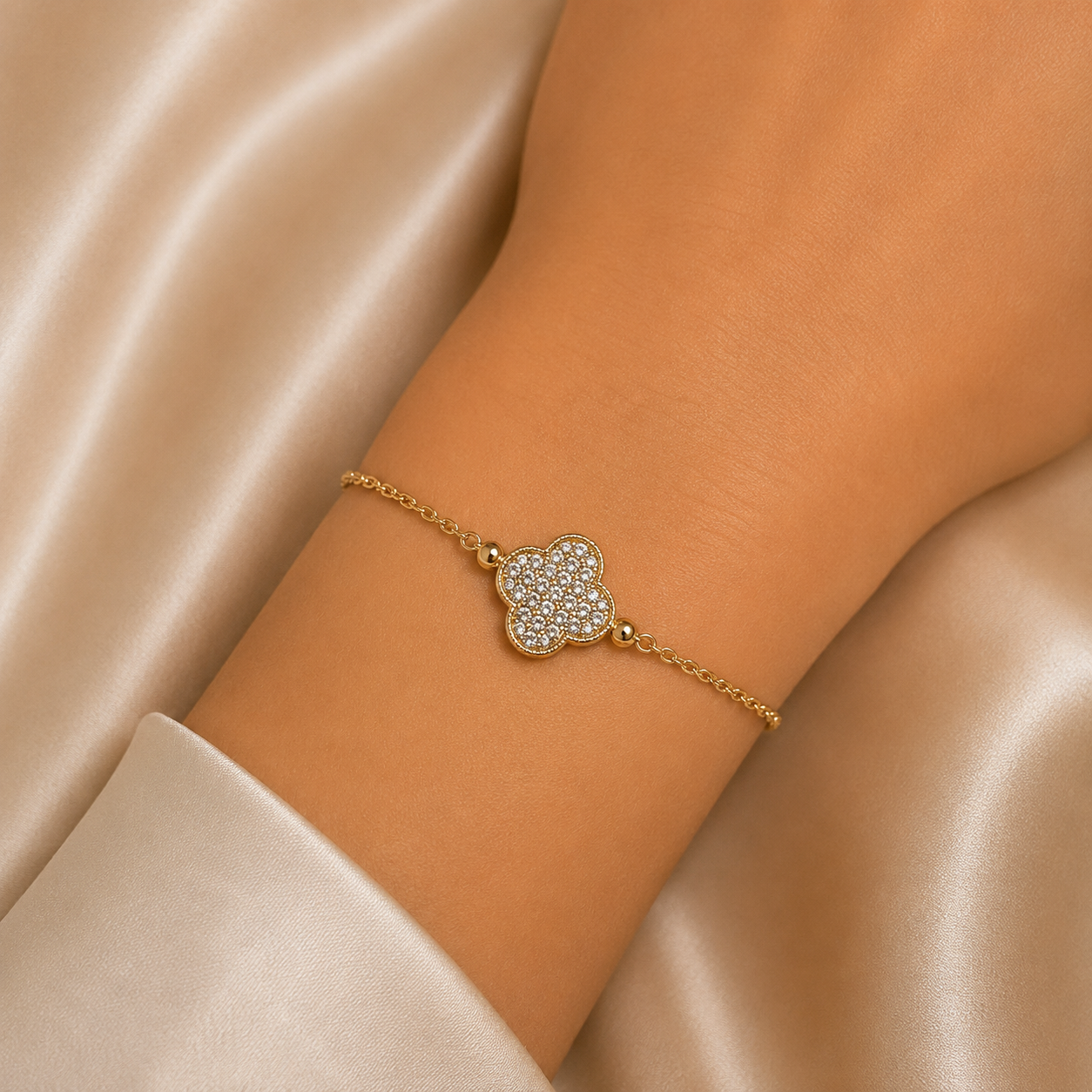 Celeste Clover Bracelet