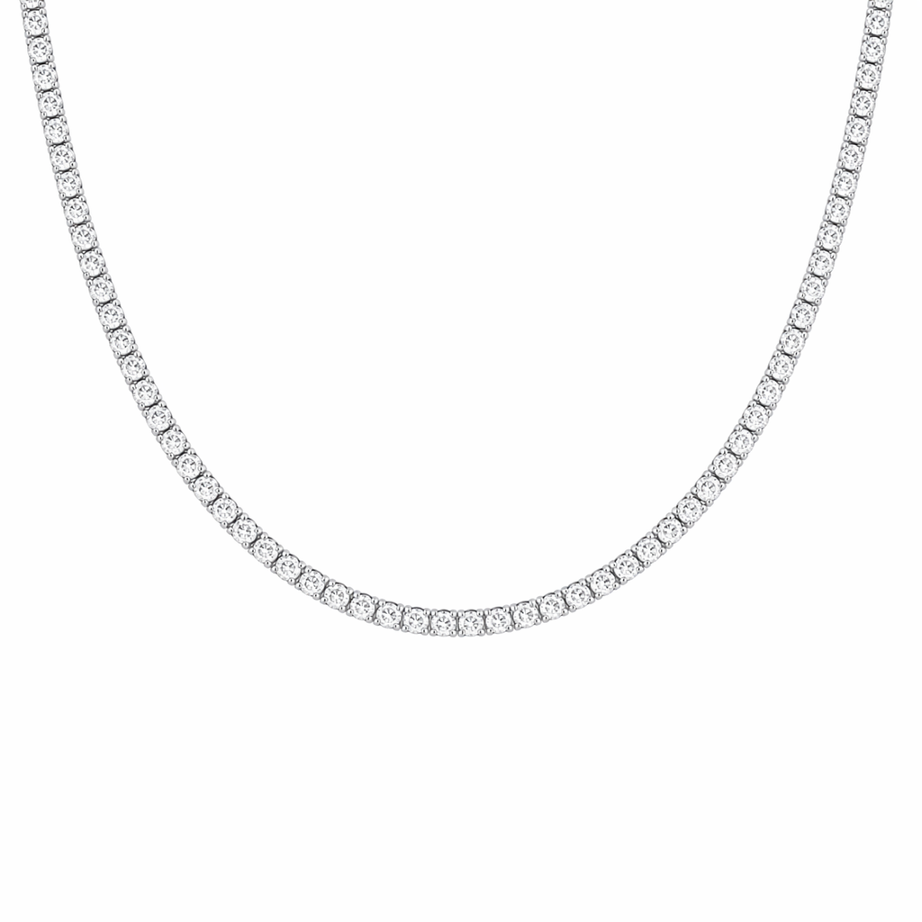 Gold Tennis Necklace