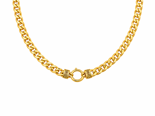 Cuban Lock Necklace