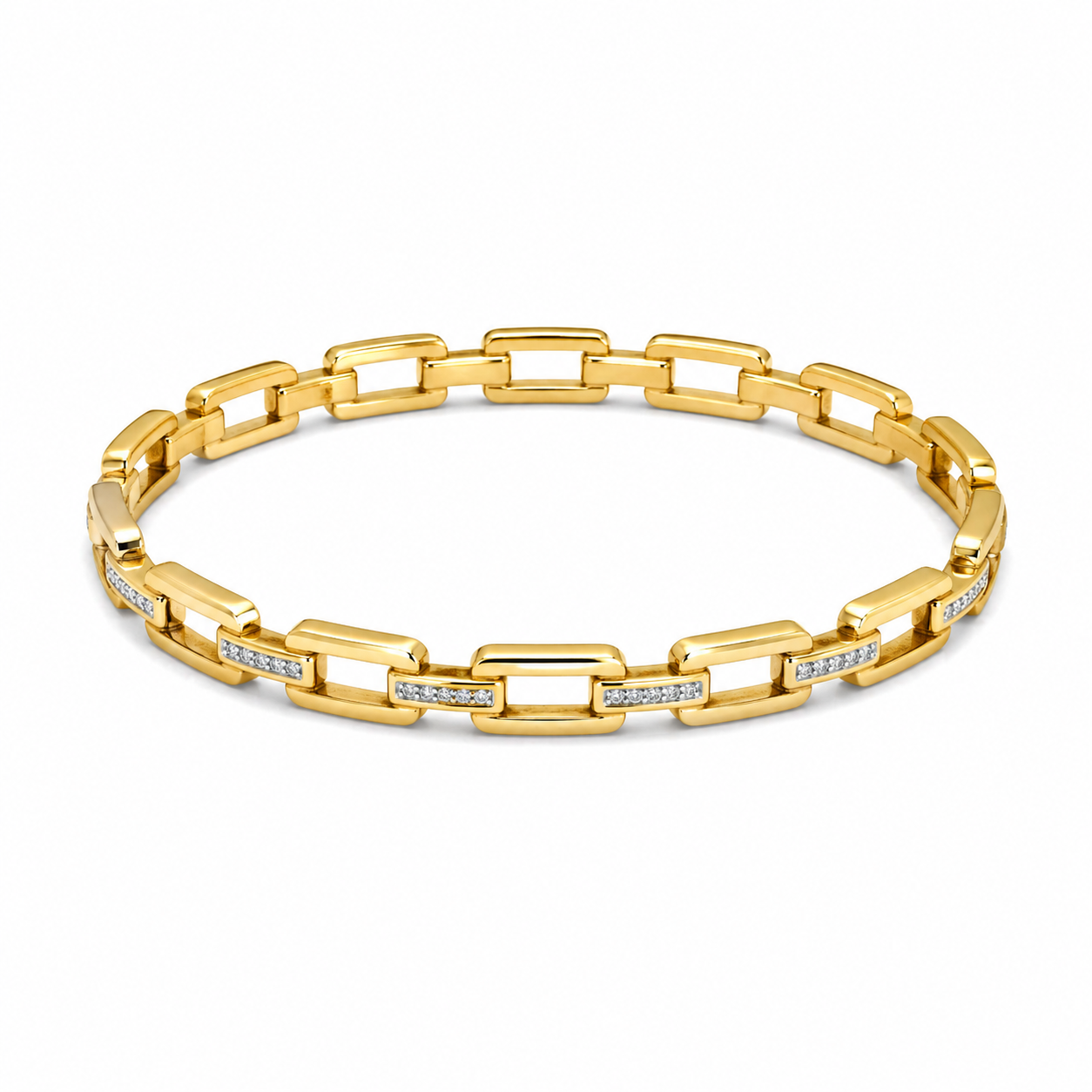 Gold Link Bracelet