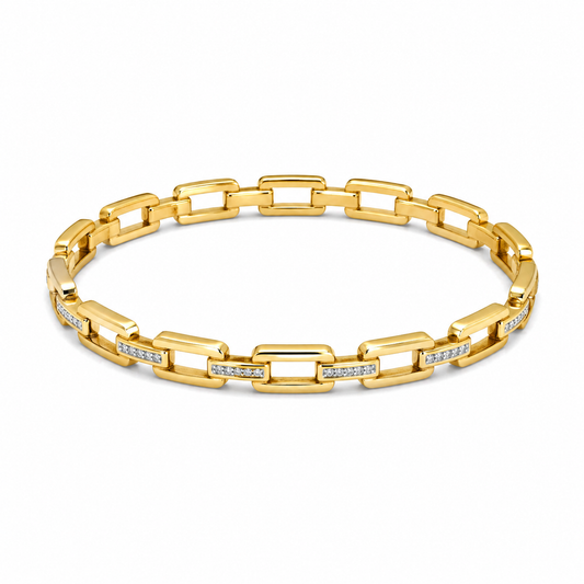 Gold Link Bracelet