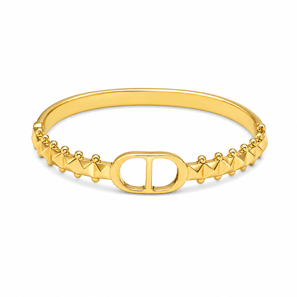 Gold Statement Bangle
