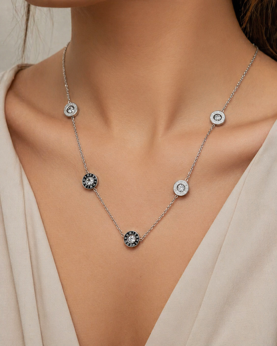 Silver Charm Necklace