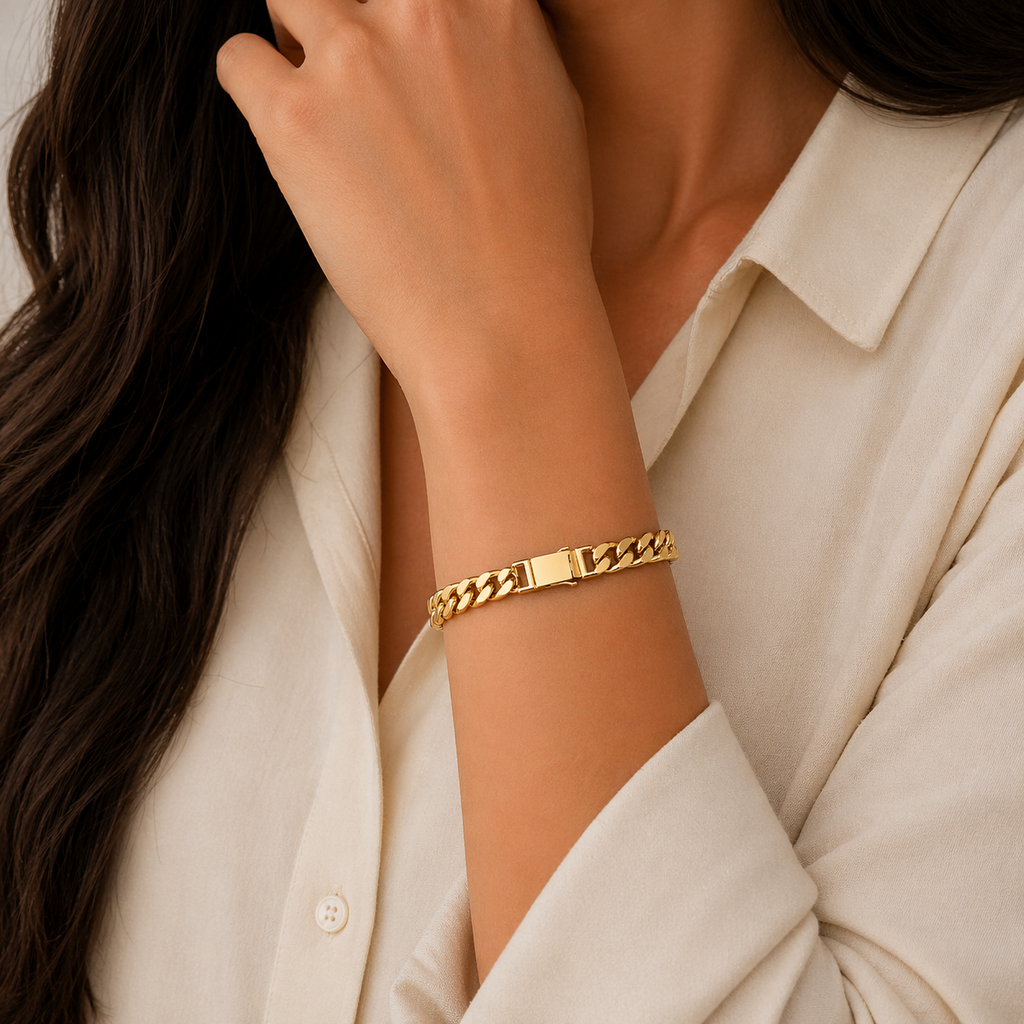 Gold Chain Bracelet