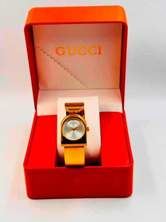 Gucci Gold Minimalist Watch
