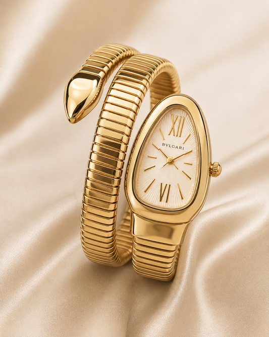 Bvlgari Serpenti Gold Wrap Watch