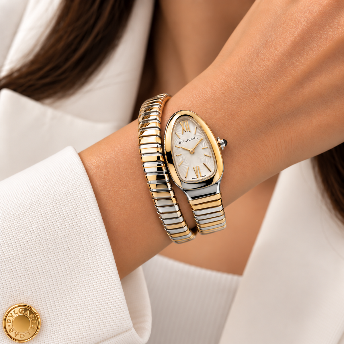 Bvlgari Serpenti Tubogas Rose Gold Women's Watch