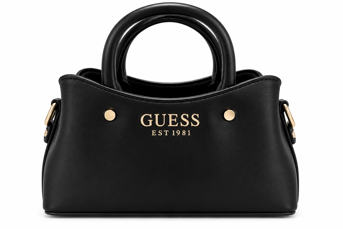 Guess Black Mini Tote Bag