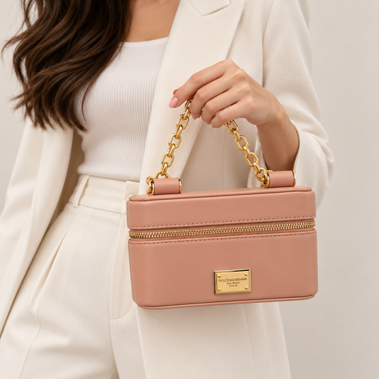 D&G Pink Vanity Bag