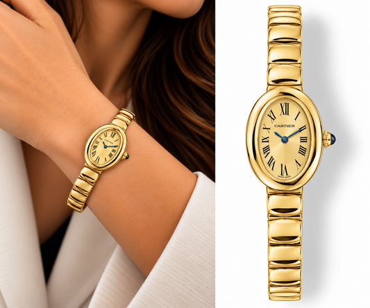 Cartier Gold Oval Watch
