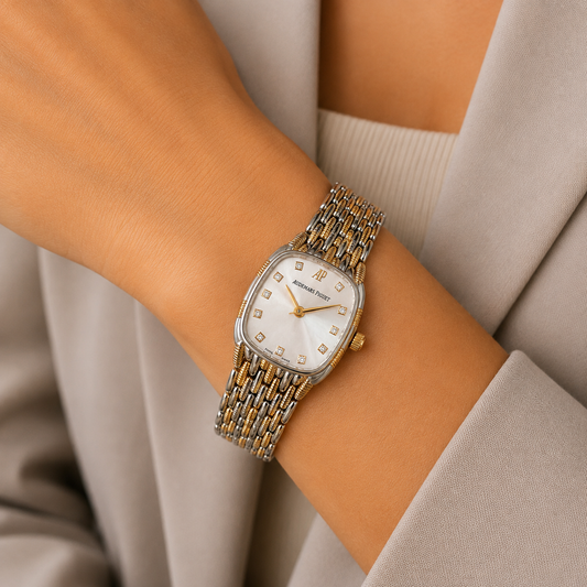 Audemars Piguet Two-Tone Champagne Dial Watch