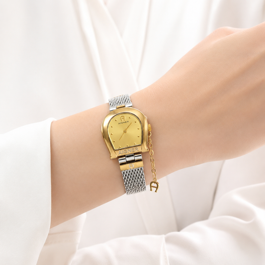 Aigner Two-Tone Gold Dial Watch