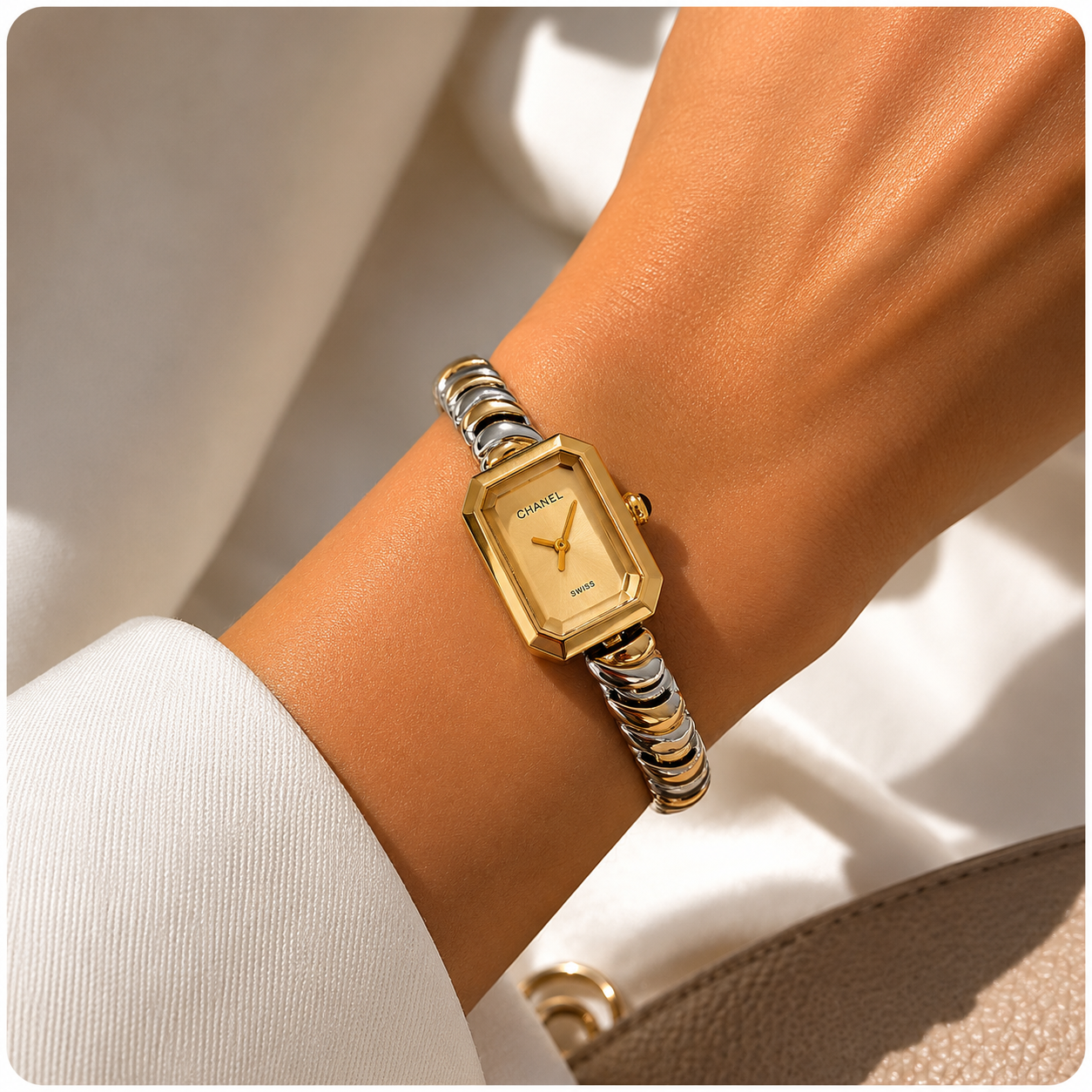 Chanel Two-Tone Link Watch