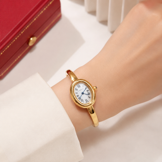 Cartier Baignoire Gold Bangle Watch