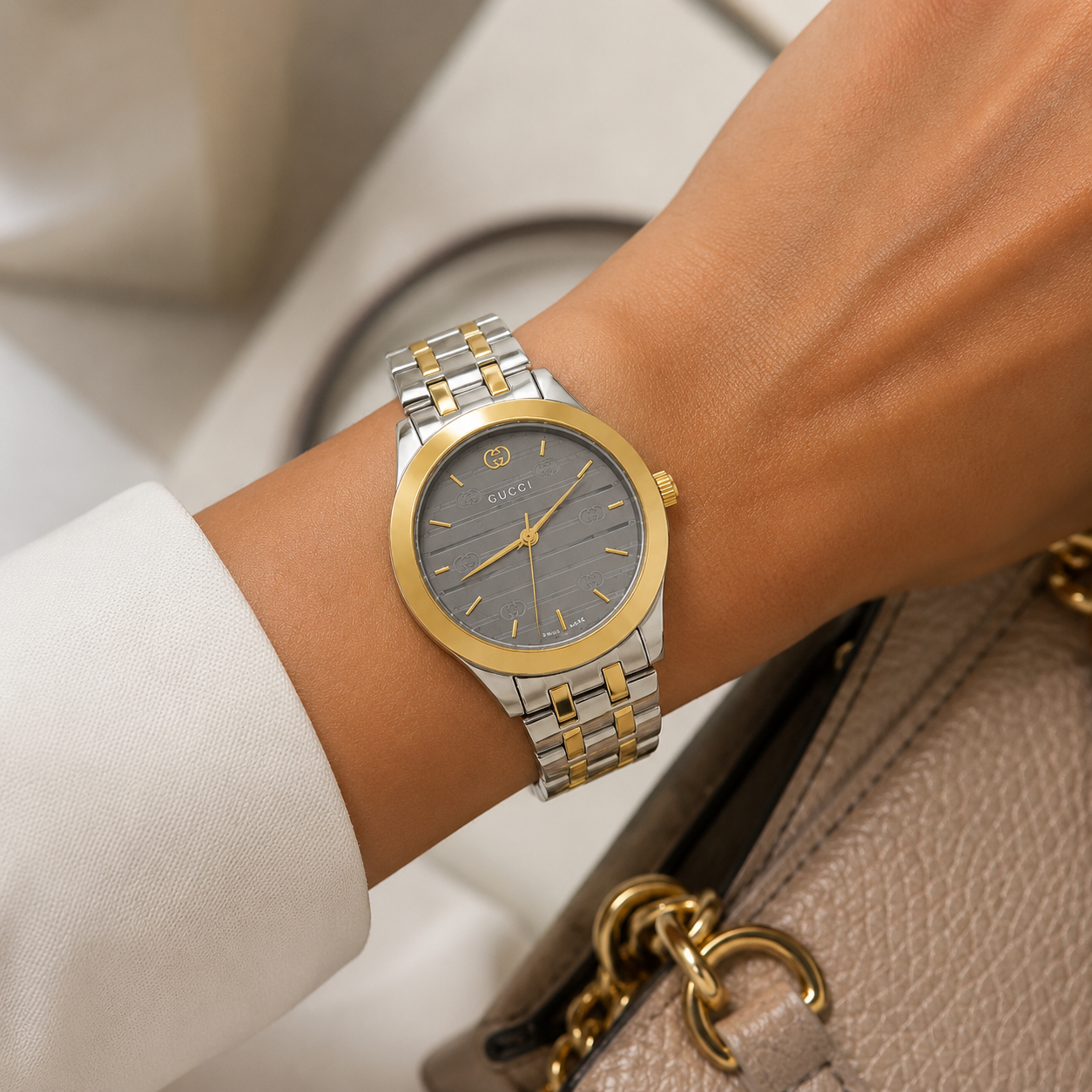 Gucci Two-Tone Classic Watch