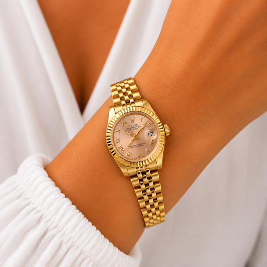 Rolex Datejust Classic Gold Watch